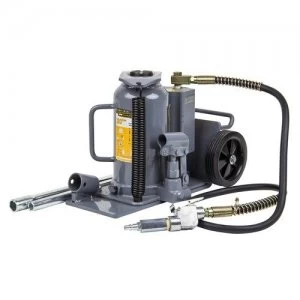 Image of SIP 09844 Winntec 20 Ton Trolley Air Bottle Jack