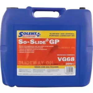 Image of Solent Lubricants Plus - 20LTR VG68 So-slide Plus gp Slideway Oil