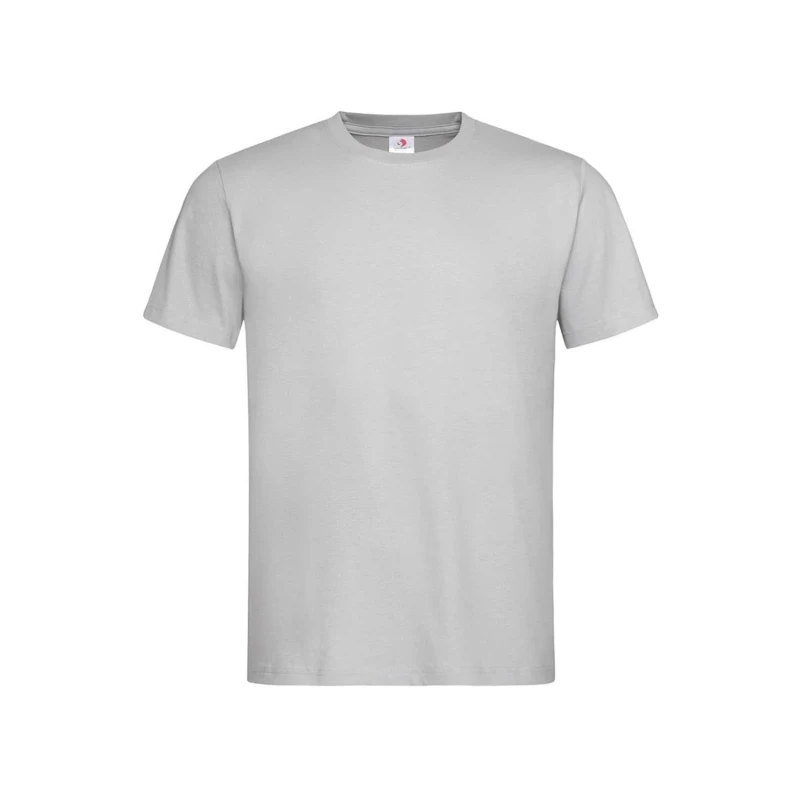 Image of Stedman Classics Mens Stedman Classic Tee in Light Grey Size: XS Light Grey Male XS