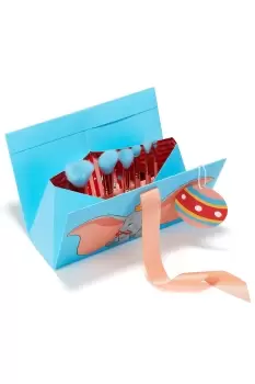 Image of Spectrum x Disney Dumbo 6 Piece Makeup Brush Bag Set - Blue