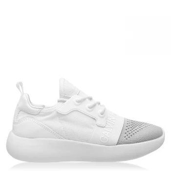 Image of Calvin Klein Jeans Trainers - Silver/White