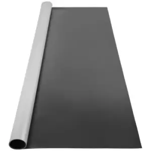 Image of VEVOR Dance Floor, 6.6x9.8ft Dance Floor Roll, 0.06in Thick PVC Vinyl Dance Floor, Black/Grey Reversible Portable Dance Floor, Non-Slip Dance Flooring