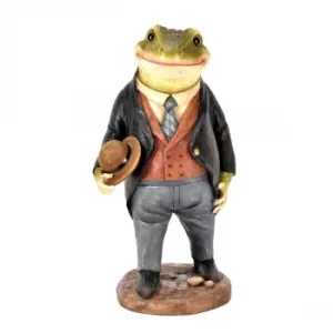 Image of Country Living Suited Frog Garden Ornament