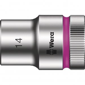 Image of Wera 8790 HMC Zyklop 1/2" Drive Hexagon Socket Metric 1/2" 14mm