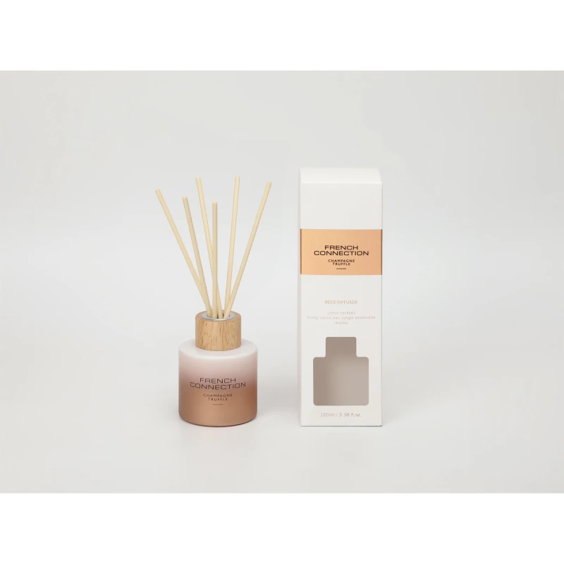 Image of French Connection French Connection Champagne Truffle Reed Diffuser 100ml Ombre Design Multi 100ml Unisex 5056791600764