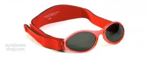 Image of Baby BanZ Kidz Adventure Sunglasses Red Adventure 50mm