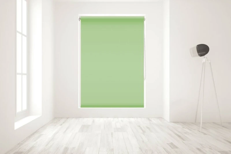 Image of Blinds Outlet Blackout Roller Blind in Lime Size: 240cm width x 160cm drop Lime Unisex 240cm width x 160cm drop