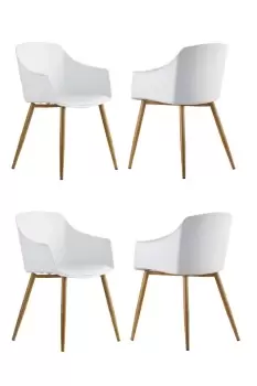 Image of Eden' Dining Chairs Set of 4