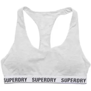 Image of Superdry Crop Bralette - Grey