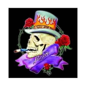 Image of Poison - Skull Greetings Card