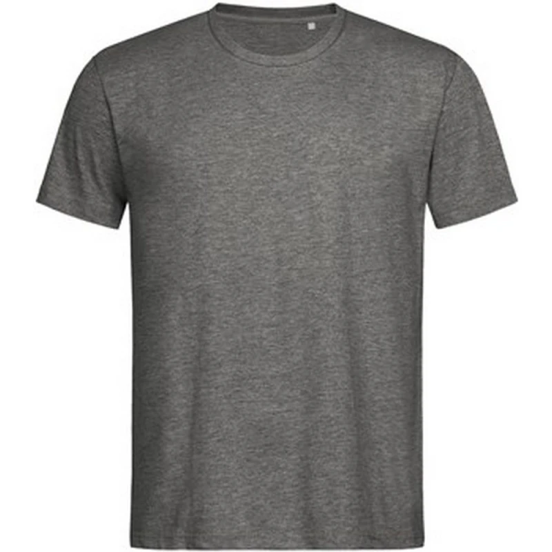 Image of Stedman Stedman Men Lux T-Shirt in Dark Grey Size: Small Dark Grey S Male 5063107600219