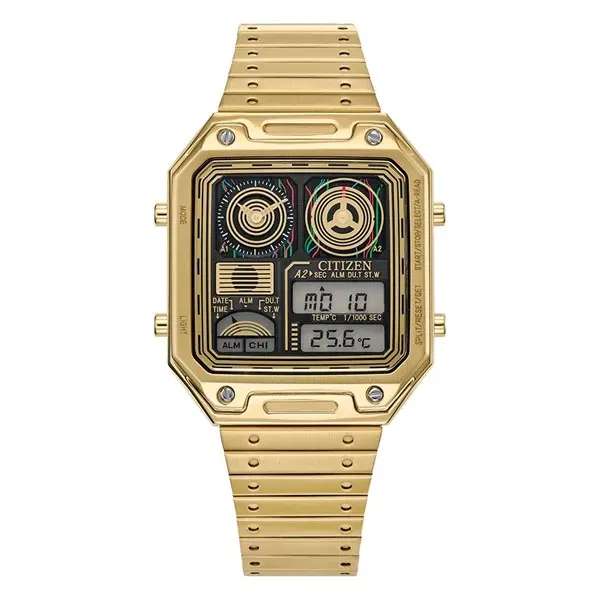 Image of Citizen JG2123-59E Star Wars C-3PO Bracelet Watch - W38362