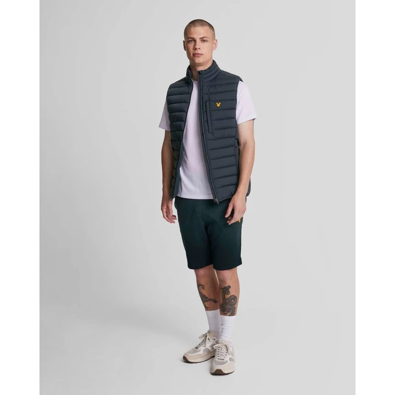 Image of Lyle and Scott Sports Fly Fleece Shorts Blue male M