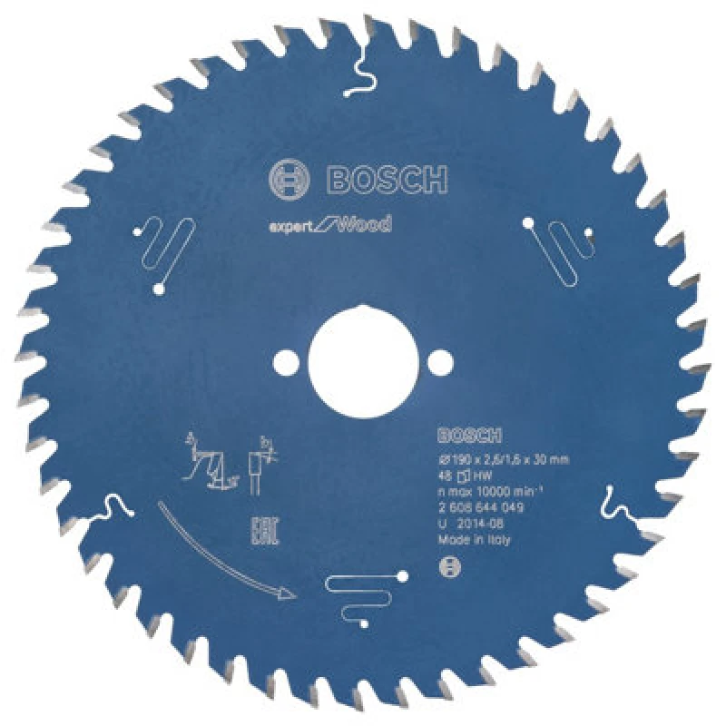 Image of Bosch Expert Wood Cutting Saw Blade 2608644049 Diameter: 190mm