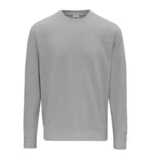Image of AWDis Just Hoods AWDis Unisex Crew Neck Plain Sweatshirt (280 GSM) (L) (Moondust Grey)