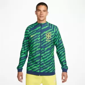 Image of Nike Academy Pro Mens Full-Zip Knit Soccer Jacket - Multi