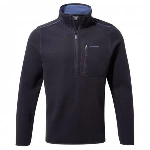Image of Craghoppers Etna Half Zip Fleece Top - Dk Navy Marl