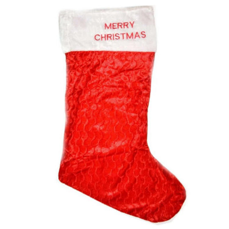 Image of Shatchi 5 x Giant Traditional Father Christmas Santa Sack RED Stocking Bag Gifts Presents Xmas Bulk Buy Wholesale 88CM X 32CM Red