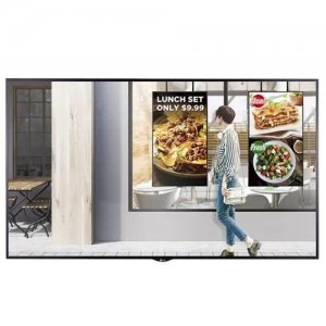 Image of LG 55XS2E signage display 138.8cm (54.6") LED Full HD Digital signage flat panel Black Web OS