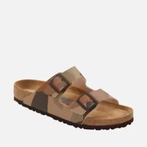 Image of Birkenstock Arizona Geometric Camo Birko-Flor Double Strap Sandals - EU 42/UK 8