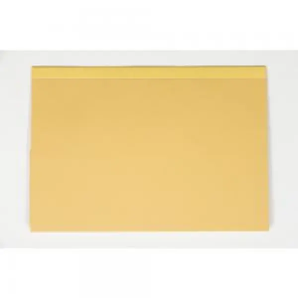 Image of Guildhall Double Pocket Legal Wallet Manilla Foolscap 315gsm Yellow EXR67008EX