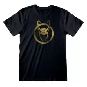 Image of Marvel Loki - Icon Gold Ink Small