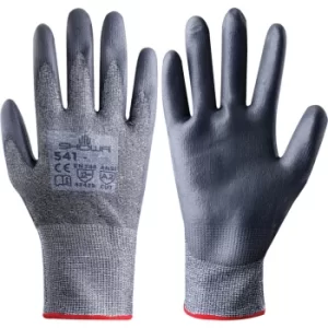 Image of Cut Resistant Gloves, Pu Coated, Black, Size 8