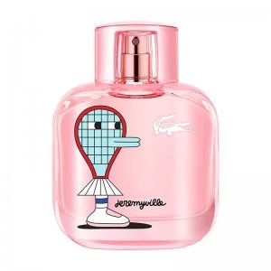 Image of Lacoste Eau de Lacoste L 1212 Sparkling Collector Edition Pour Femme x Jeremyville Eau de Toilette For Her 90ml
