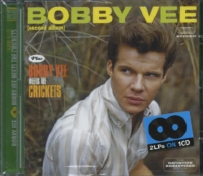 Image of Bobby Vee Plus Bobby Vee Meets the Crickets (Bonus Tracks Edition) CD / Album