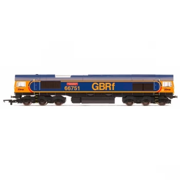 Image of Hornby GBRf Class 66 Co-Co 66751 Inspiration Delivered Hitachi Rail Europe Era 10 Model Train