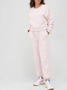 Image of Puma Sweat & Jogger Set - Pink Size M Women