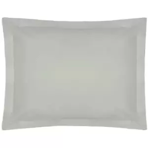 Image of Belledorm Sateen Oxford Pillowcase (One Size) (Platinum Grey) - Platinum Grey