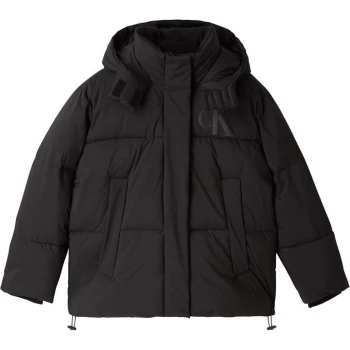 Image of Calvin Klein Jeans Eco Padded Jacket - BEH BLACK