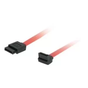 Image of C2G .5m 7-pin 180° to 90° 1-Device Serial ATA Cable