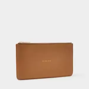 Image of Tan Just For You Slim Perfect Pouch KLB2221