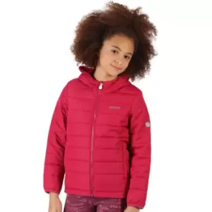 Image of Regatta Kids Junior Helfa Insulated Quilted Hooded Jacket 7-8 Years - Chest 63-67cm (Height 122-128cm)