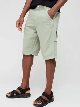 Image of Tommy Jeans Aiden Carpenter Short, Light Green, Size 38, Men