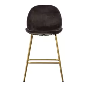 Image of Gallery Interiors Calabrese Stool Brown