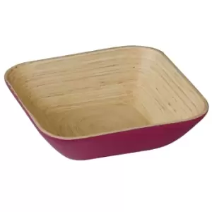 Image of Premier Housewares Kyoto Salad Bowl - Raspberry