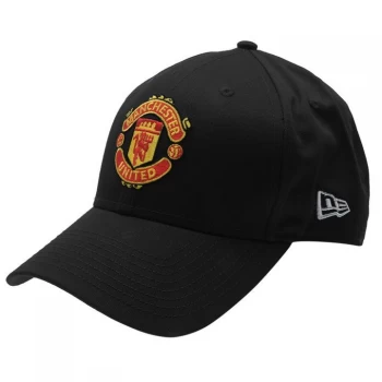 Image of New Era Manchester United Baseball Cap - Black