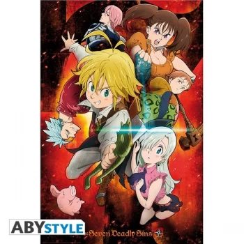 Image of The Seven Deadly Sins- Characters Poster