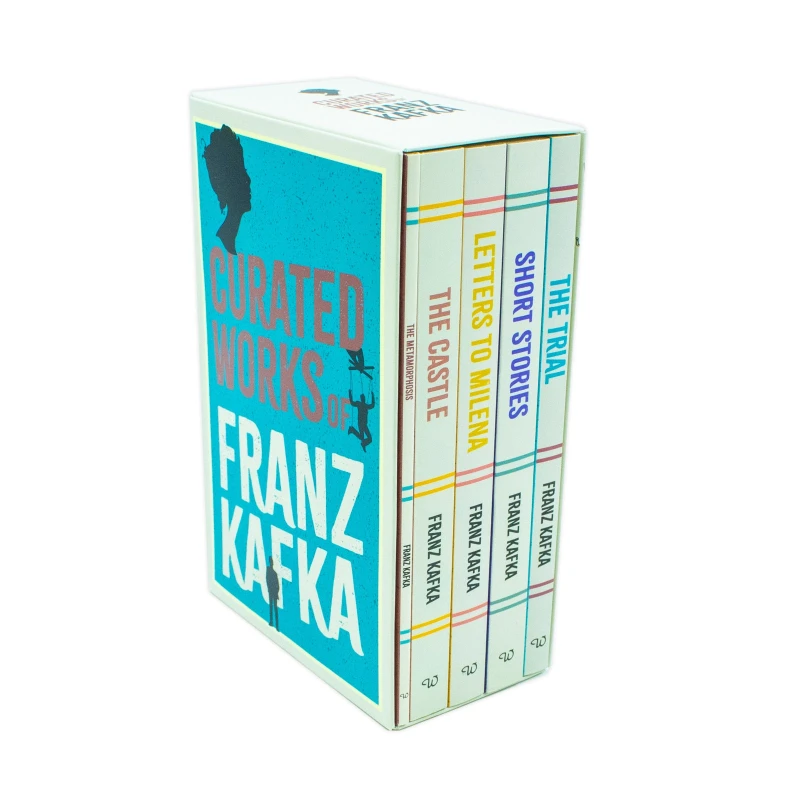 Image of Franz Kafka Curated Works Collection The Trial The Metamorphosis The Castle Short Stories Letters to Millena Franz Kafka Books