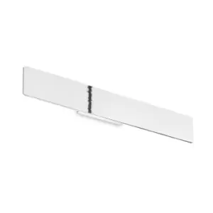 Image of ZIG ZAG 75cm Integrated LED Wall Lamp Chrome, 3000K