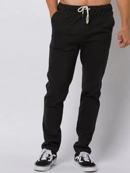 Image of Animal Osmington Beach Pants - Black, Size S, Men