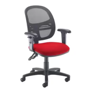 Image of Dams MTO Jota Mesh Medium Back Operators Chair with Adjustable Arms - Bridgetown