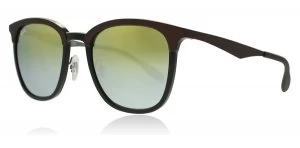Image of Ray-Ban RB4278 Sunglasses Black/Matte Brown 6285A7 51mm