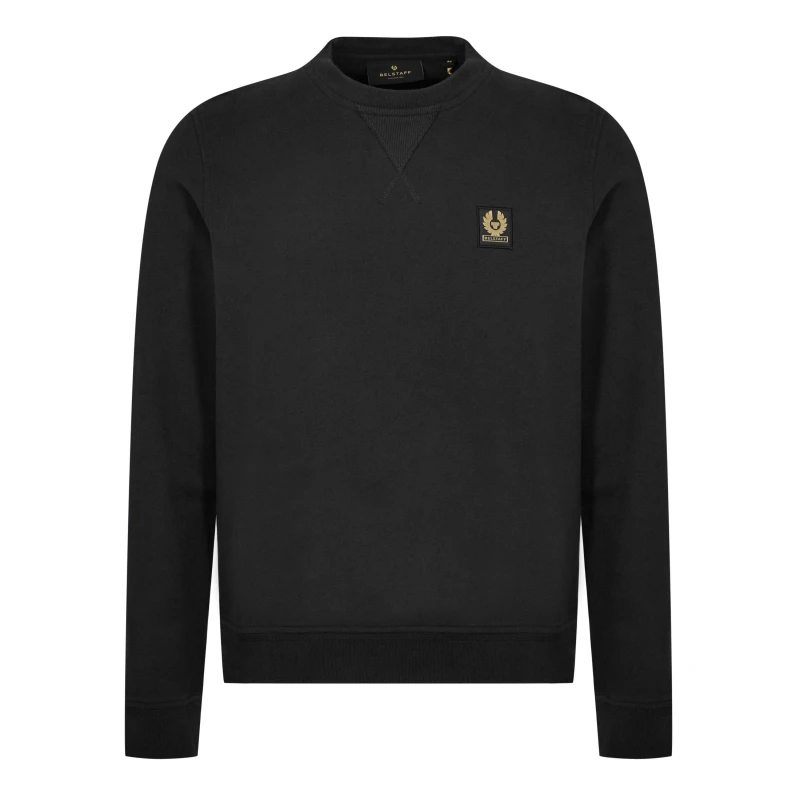 Image of BELSTAFF Logo Sweatshirt - Black L