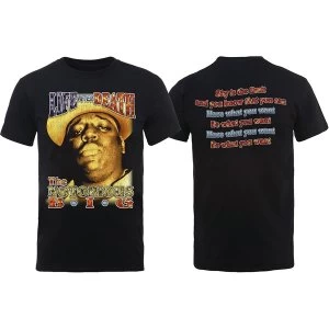 Image of Biggie Smalls - Life After Death Unisex Medium T-Shirt - Black