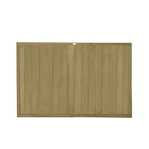 Image of Forest Garden Pressure Treated Tongue & Groove Vertical Fence Panel - 6 x 4ft Pack of 5