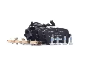 Image of BREMBO Brake pad set AUDI P 85 117 4G0698451H,4H0698451A,4G0698451H 4H0698451A,4G0698451H,4H0698451A,4G0698451H,4H0698451A